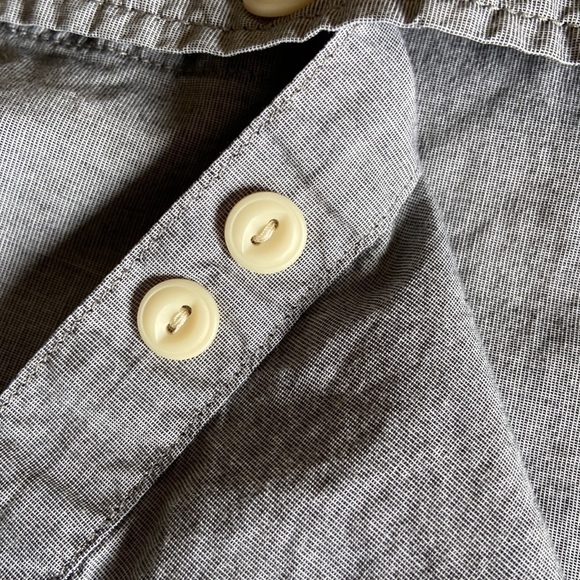 Sonoma Life + Style Men's Light Blue Short Sleeve Button Down Shirt Large - Picture 5 of 10